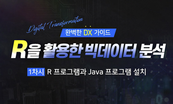 [디지털융합] [완벽한 DX 가이드] R을 활용한 빅데이터 분석