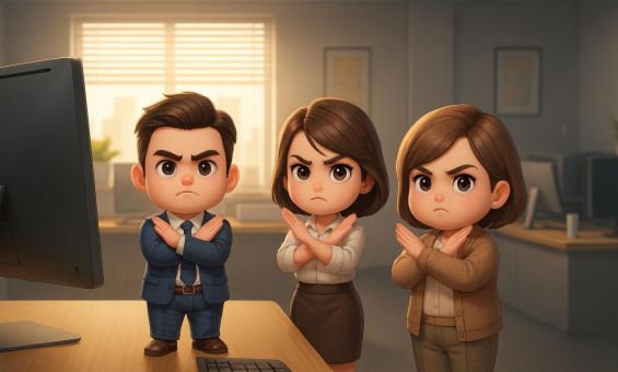 리더하라고요? 마음만 받을게요